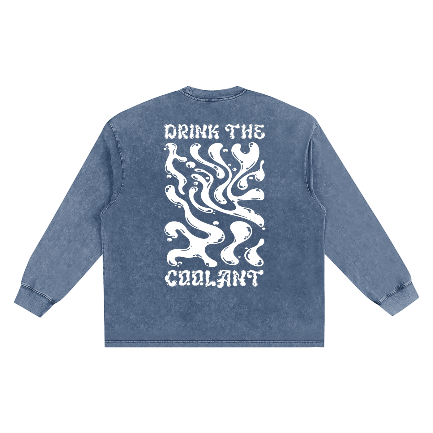 Snow Washed Frayed Edge T-Shirt